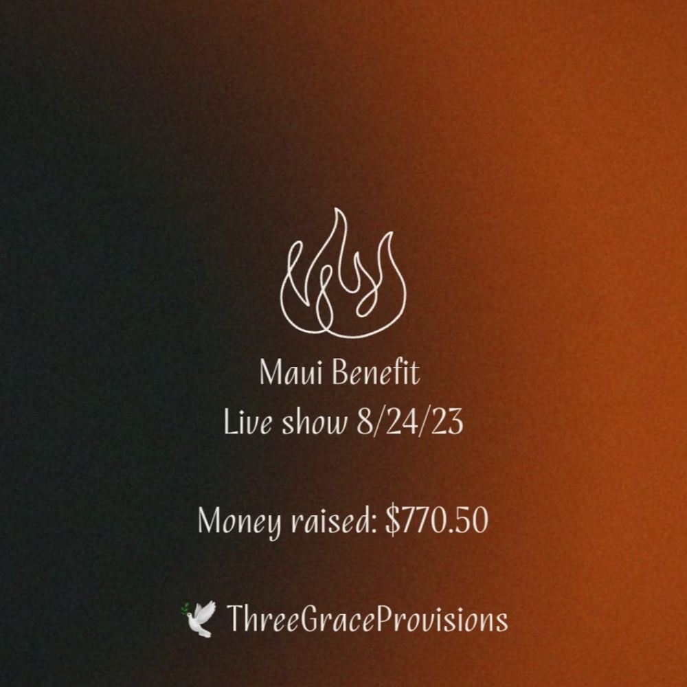 $770.50 raised for Maui today!! 🏘🍽🌺❤️‍🩹🙏
